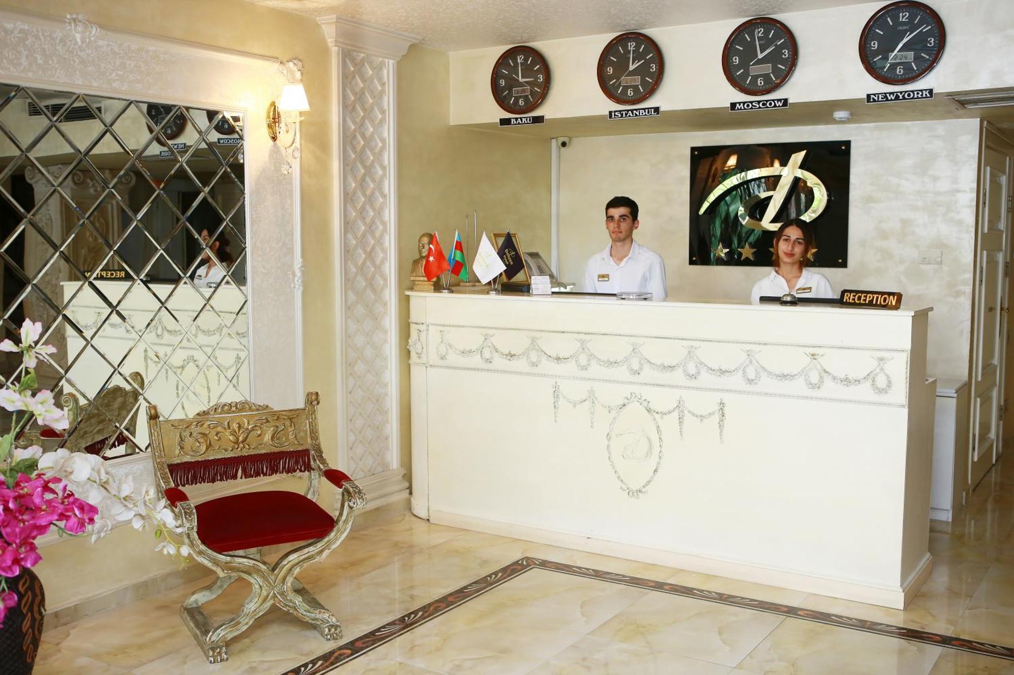 Deluxe Hotel กันจา ภายนอก รูปภาพ